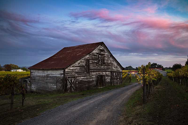 Dry Creek Valley Barn Photos