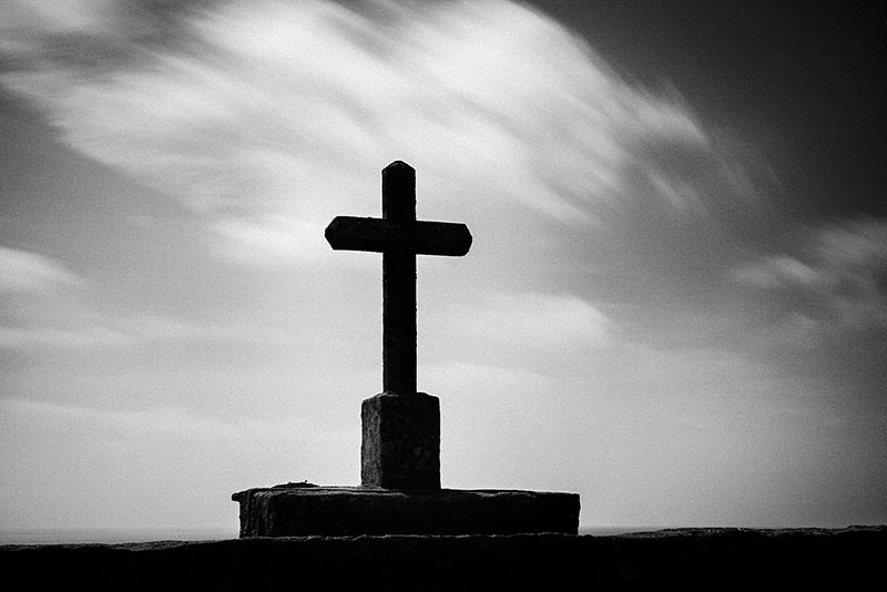 Camino de Santiago Black and White Photos