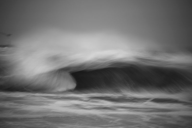 Big Wave Black and White Photos