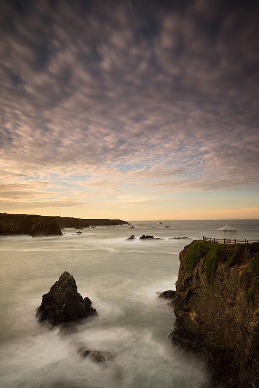 Mendocino Coastline Sunrise at Heritage House Resort, Little River, California