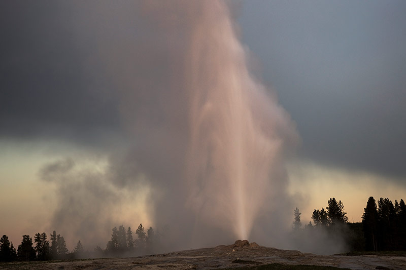 Old Faithful Yellowstone Photos