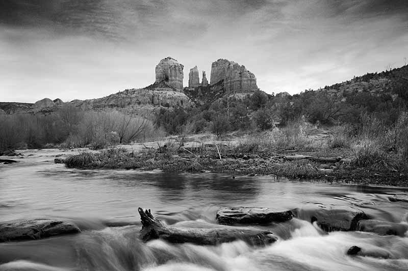 Sedona Black and White Photos