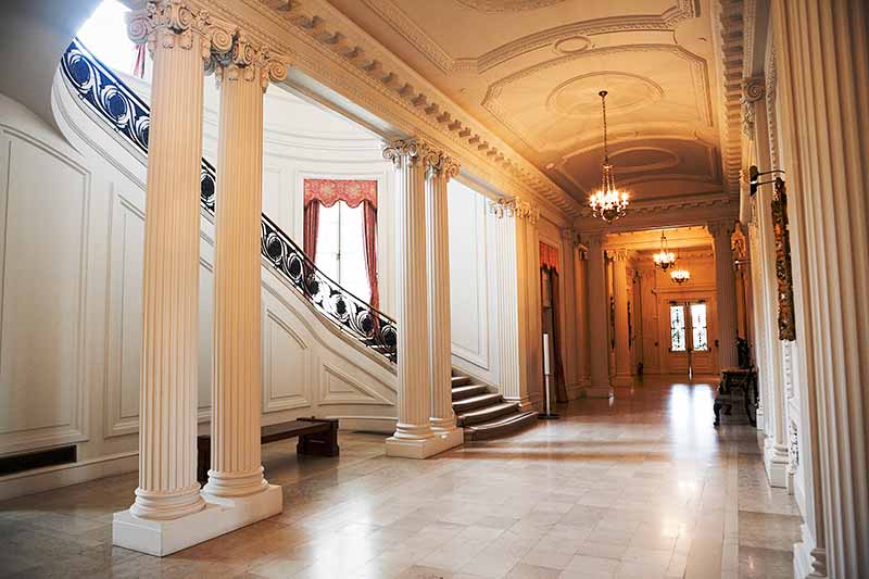Huntington Art Gallery Main Hallway, San Marino, California
